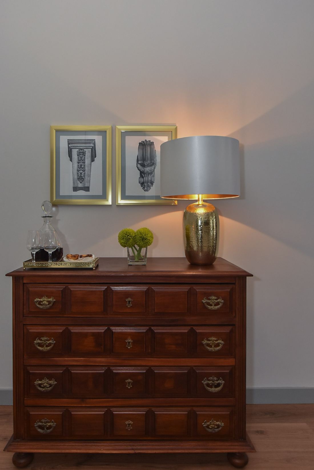Golden Ribeira — The restored 1960s chest of drawers